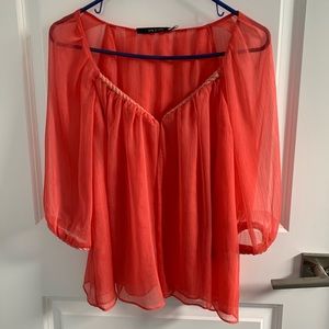 VICI Coral Blouse